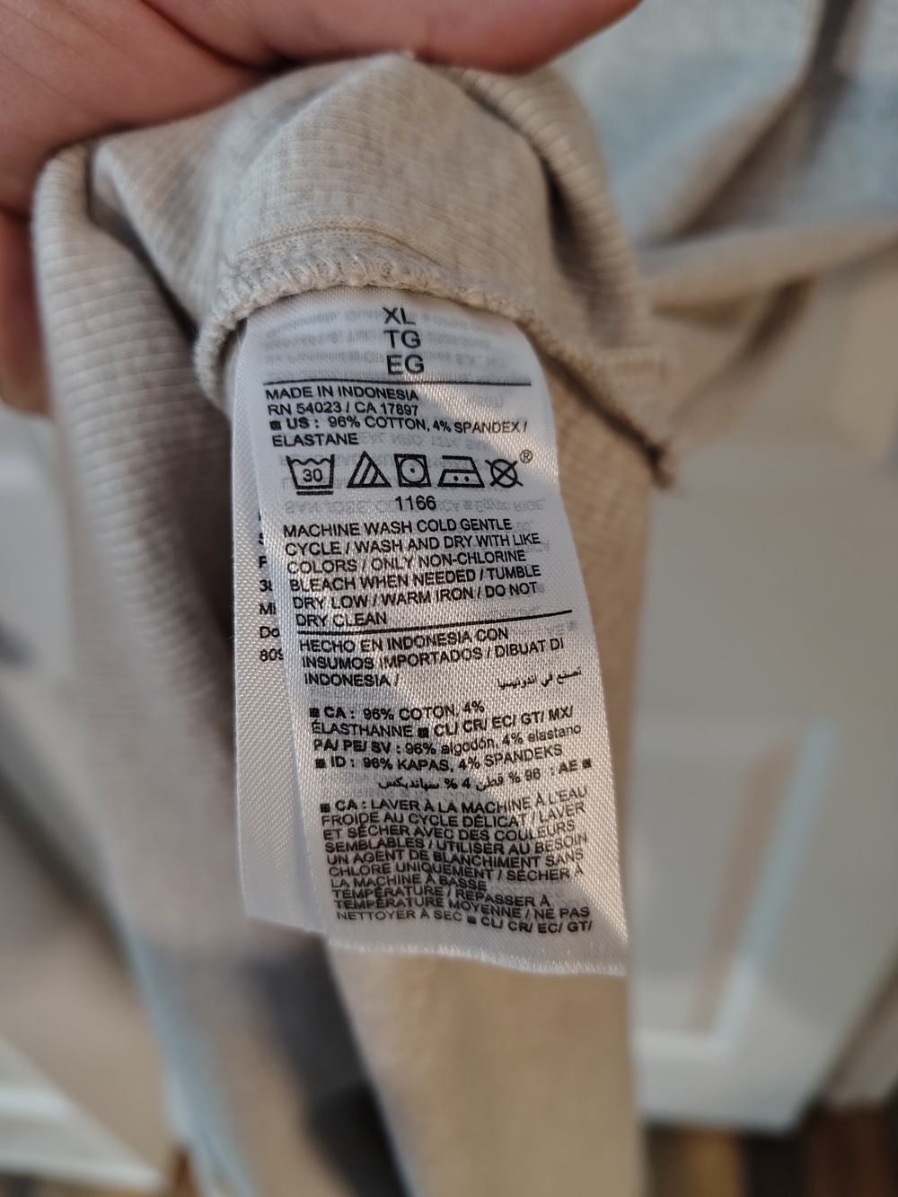 Old Navy Light Beige Long Sleeve Square Neck Maxi Dress - Picture 5 of 6